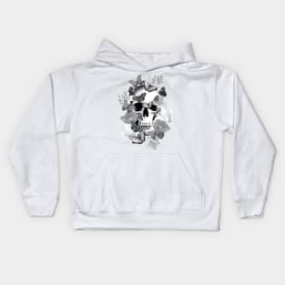 Floral skull Kids Hoodie